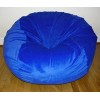 Ahh! Products Cuddle Minky Blue Washable Large Bean Bag Chair | Luxury Bean Bags