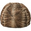 Heavy Metal Inc Meridian Bean Bag Plush Faux Fur Chair | Luxury Bean Bags