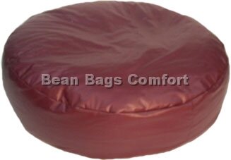 Burgundy Lounger Pancake Bean Bags