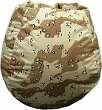 Desert Storm Camouflage Bean Bags Chairs