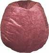 Faux Suede Merlot BeanBags Chairs