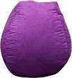 Faux Suede Purple BeanBags Chair