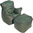 Forest Bean Bags Chair and Ottoman