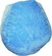 Light Blue Plush Bean Bag Chair