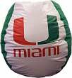 Miami Hurricanes Bean Bag Chair