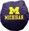 Michigan Wolverines All Navy Bean Bags Chairs