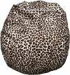 MicroFibres Leopard BeanBag Chairs