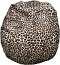 MicroFibres Leopard BeanBag Chairs