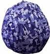 Royal Urban Camo Faux Suede Bean Bags